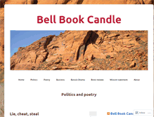 Tablet Screenshot of bell-book-candle.com